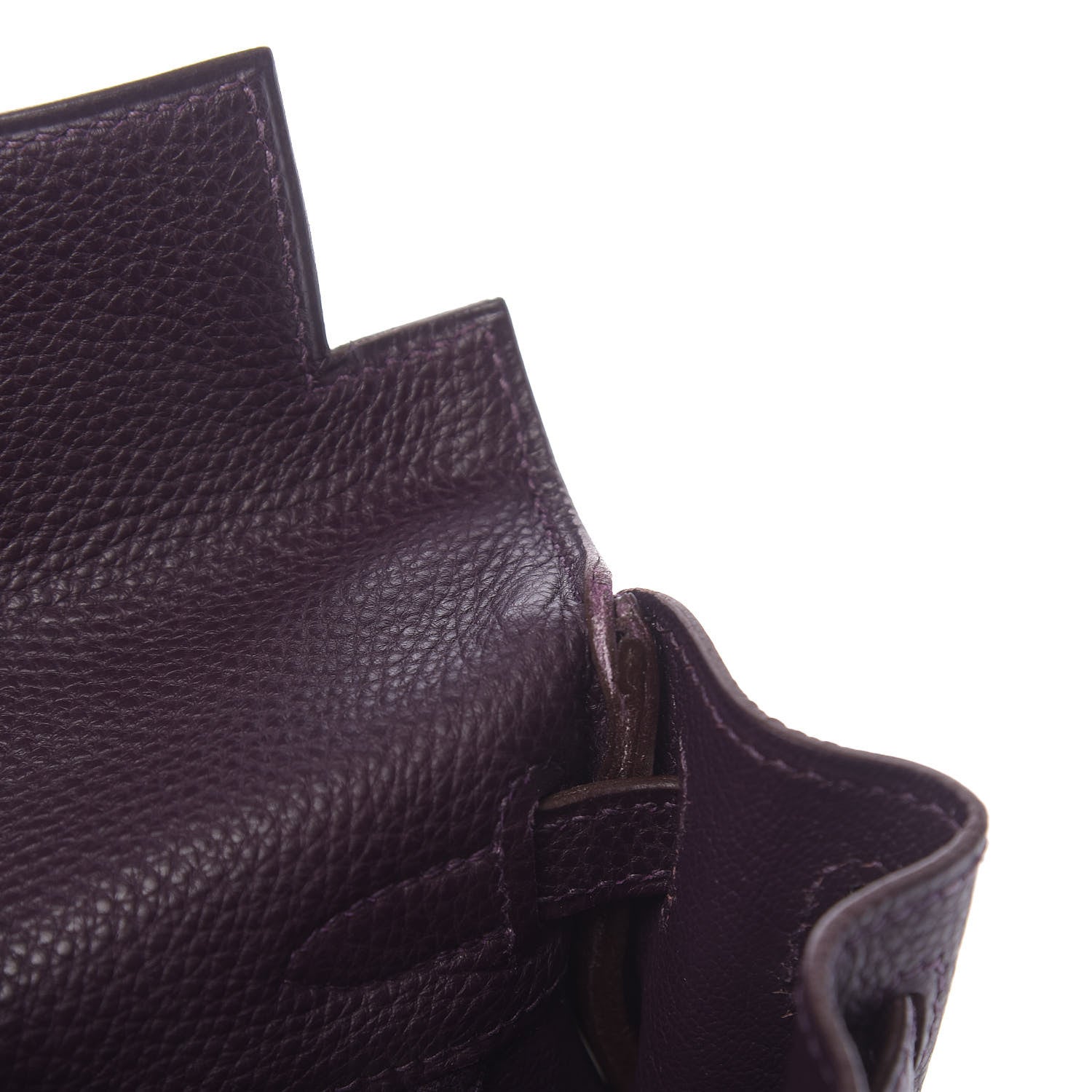 Hermes Togo Kelly Retourne 25 Raisin 18 of 18
