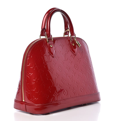 Louis Vuitton Vernis Alma PM Pomme D'Amour 3 of 16