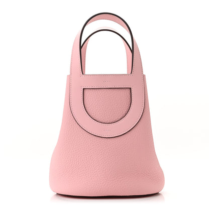 Hermes Taurillon Clemence Swift In-The-Loop 18 Bag Rose Sakura 1 of 11