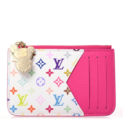 Louis Vuitton LV X TM Monogram Romy Card Holder Kawaii Pink 1 of 9