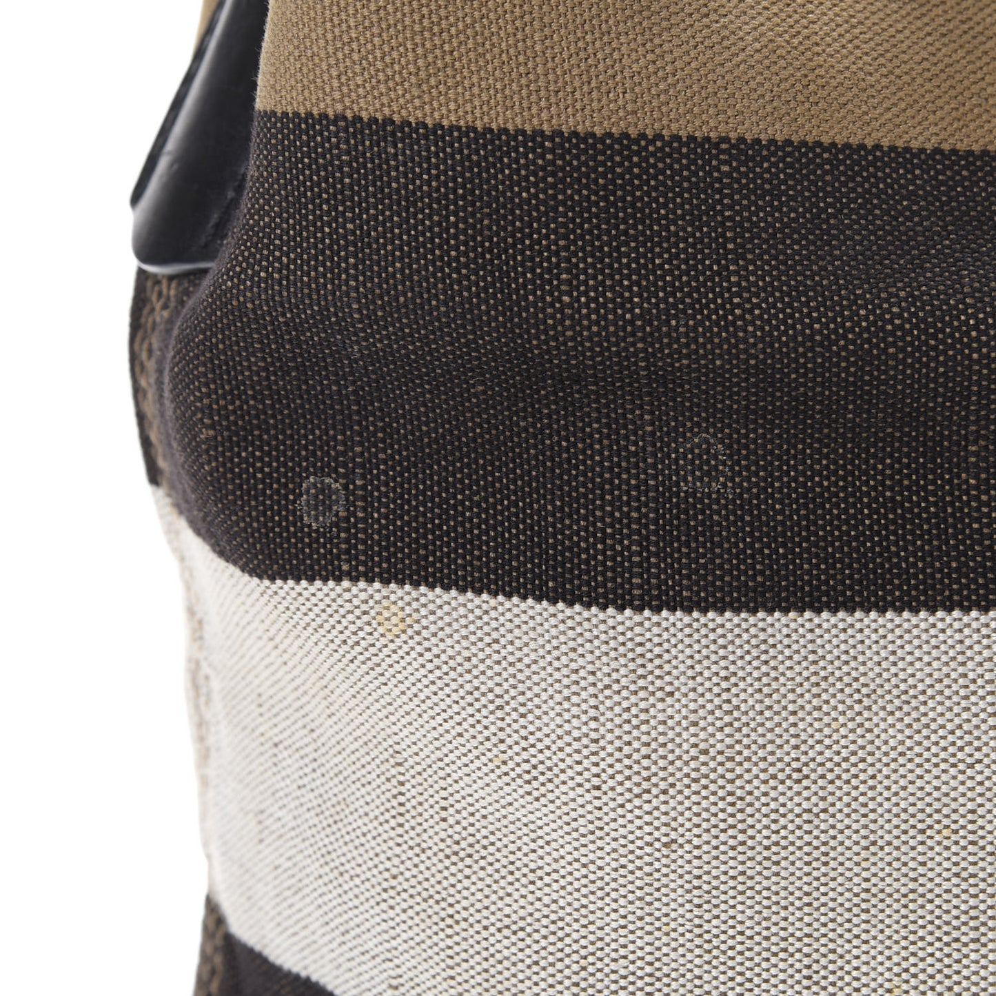 Canvas Mega Check Medium Susanna Hobo Black