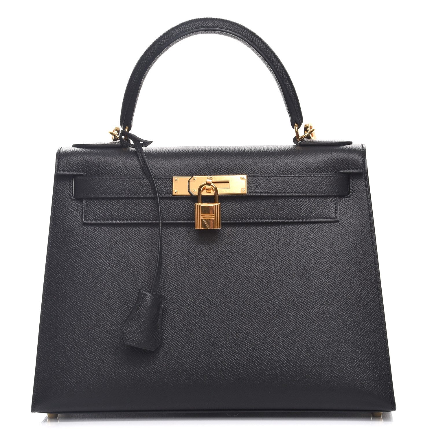 Hermes Epsom Kelly Sellier 28 Black 1 of 30