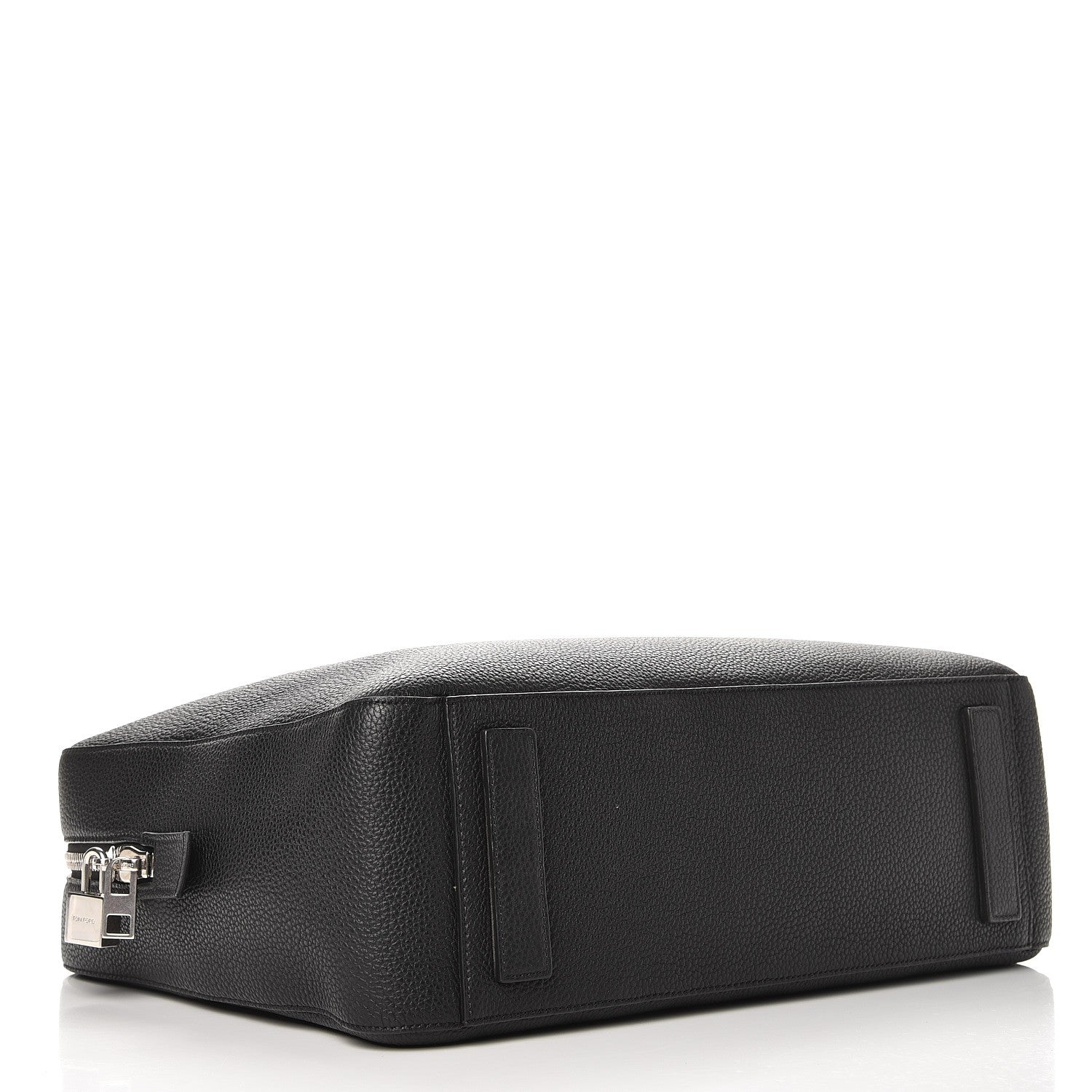 Tom Ford Grained Calfskin Medium T Line Briefcase Black 4 of 11