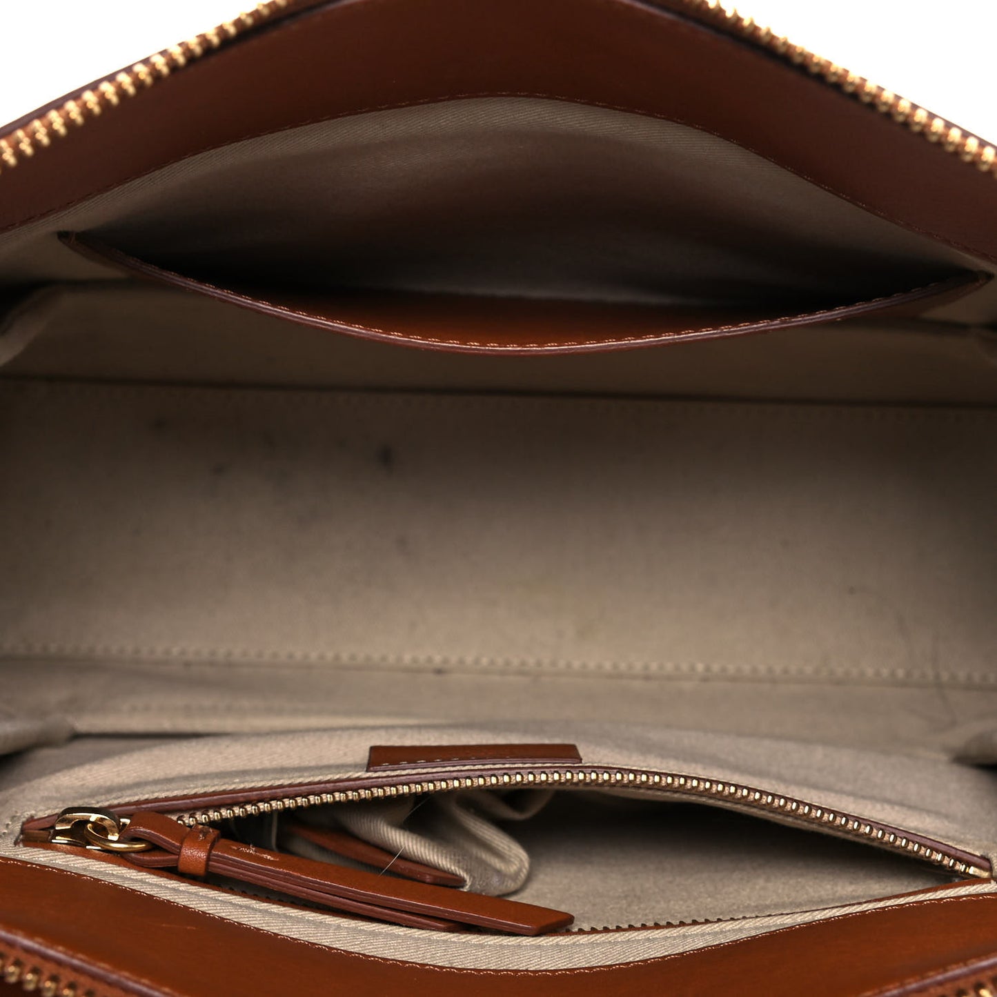 Calfskin Suede Medium Roy Bag Caramel
