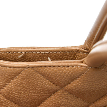 Chanel Caviar Quilted Medallion Tote Beige 8 of 17