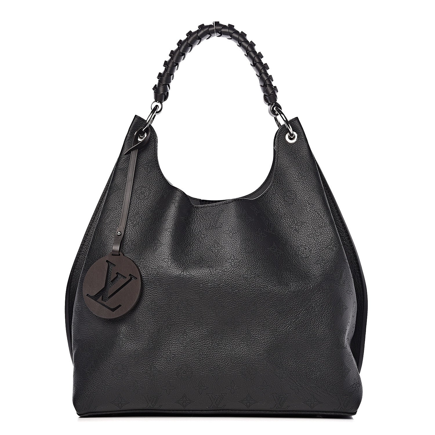 Louis Vuitton Mahina Carmel Hobo Black 1 of 11