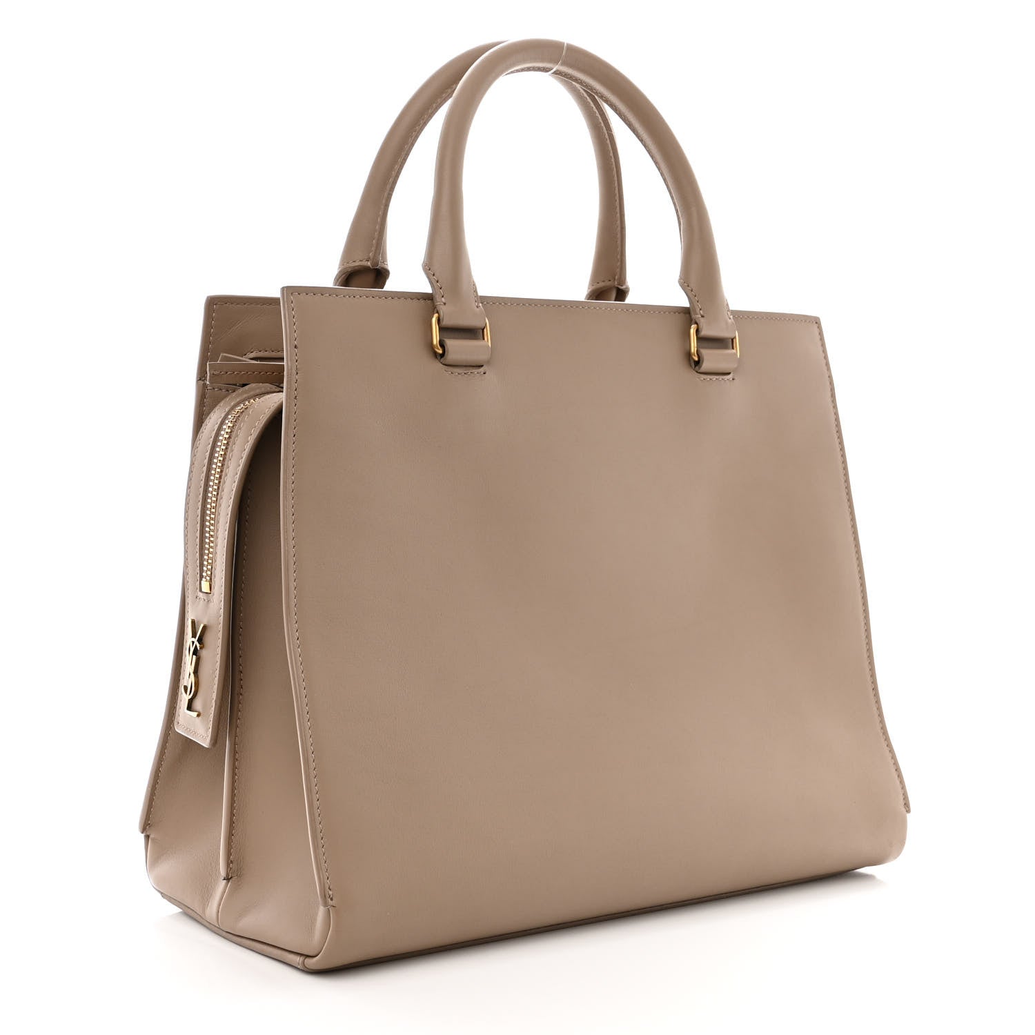 Saint Laurent Smooth Calfskin Medium East Side Tote Beige 3 of 13