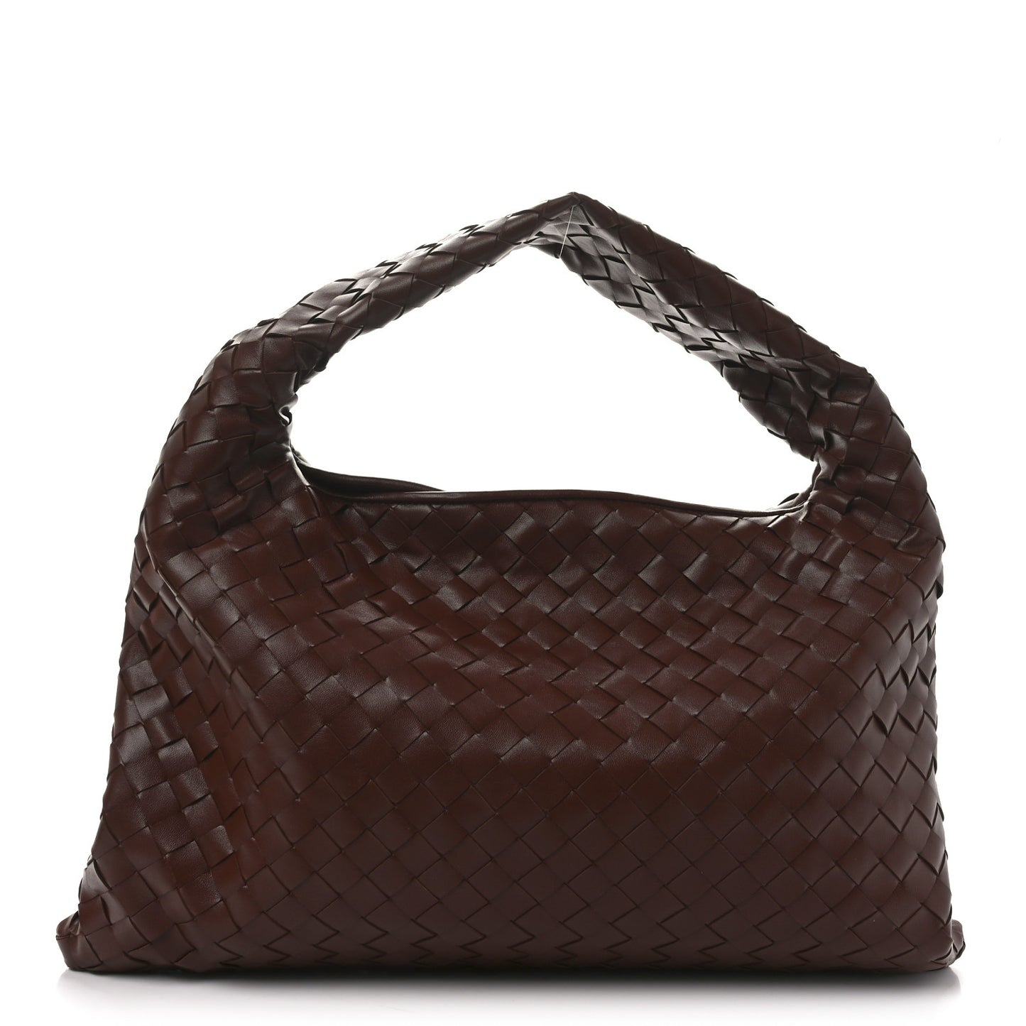Calfskin Intrecciato Small Hop Sapele