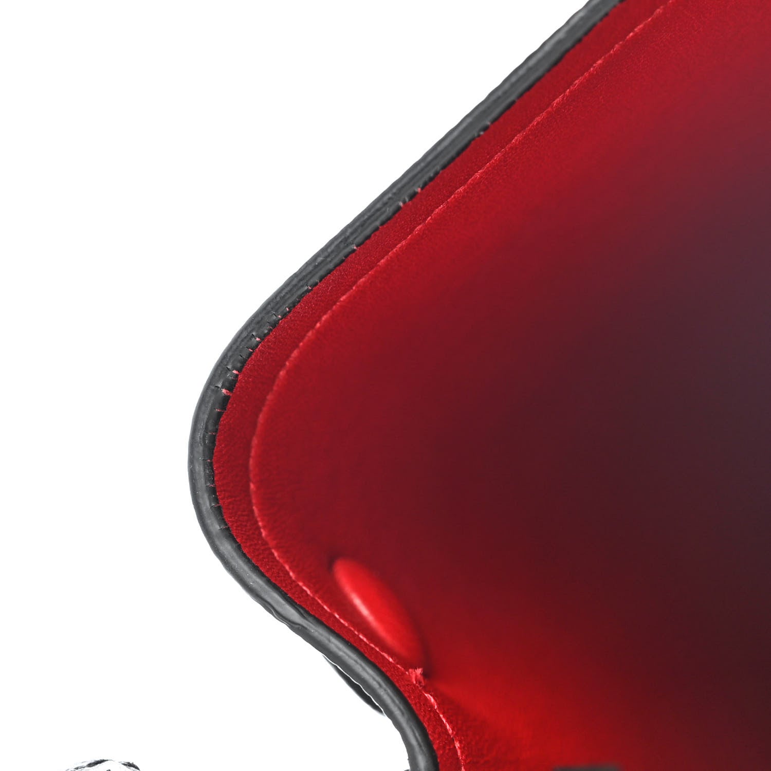 Prada Saffiano Cuir Small Double Bag Black Fuoco 13 of 14