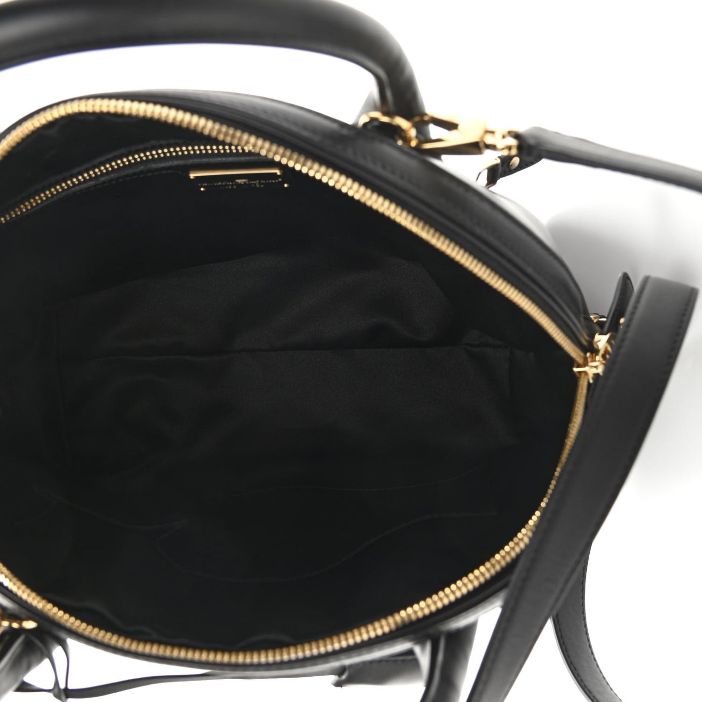 Calfskin Fiamma Bag Black