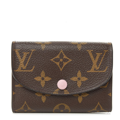 Louis Vuitton Monogram Rosalie Coin Purse Rose Ballerine 1 of 8