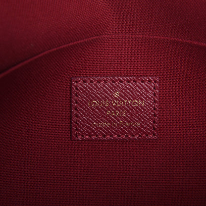 Louis Vuitton Monogram Pochette Felicie Chain Wallet Fuchsia 6 of 8