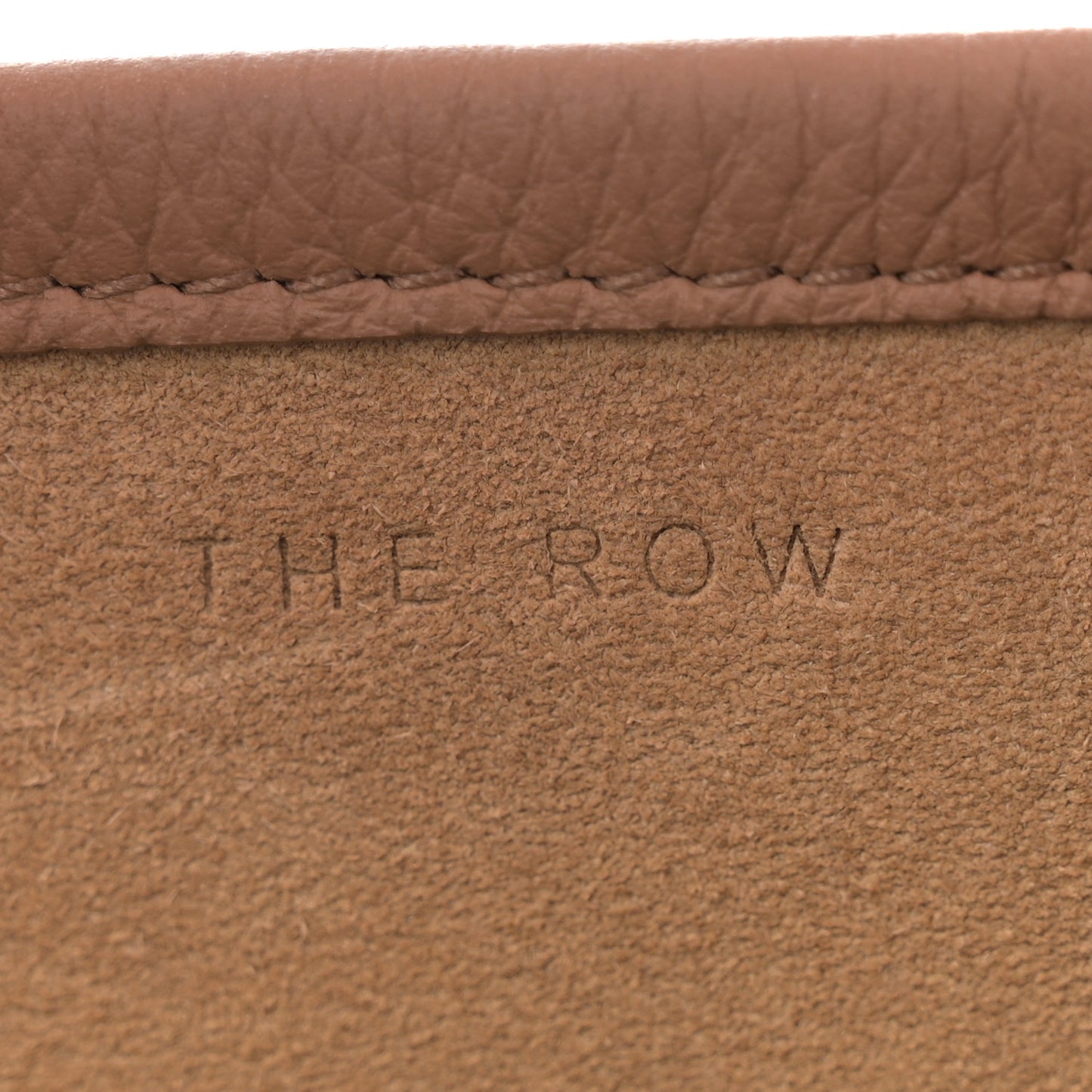 Grained Calfskin Large N/S Park Tote Cinnamon