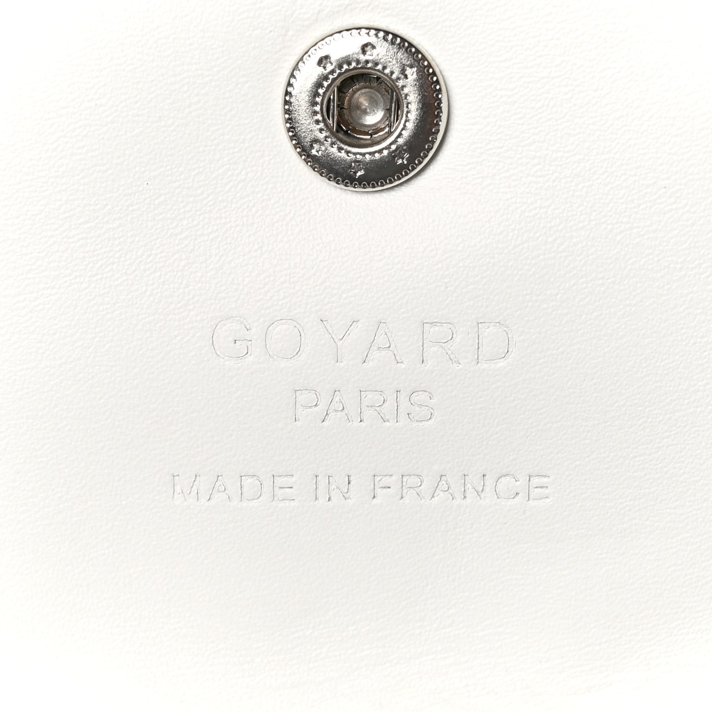 Goyardine Saint Louis PM White