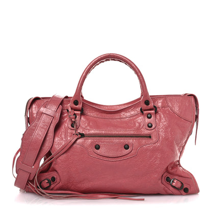 Balenciaga Agneau Classic Hardware City Rose Jaipur 1 of 12