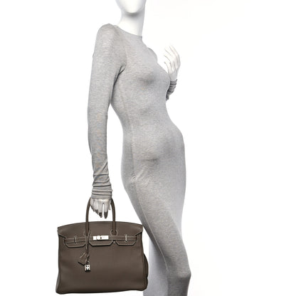 Hermes Togo Birkin 35 Etoupe 2 of 10