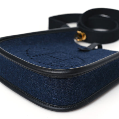 Hermes Feutre Swift Evelyne TPM Bleu Nuit Black 10 of 11