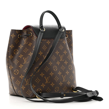 Louis Vuitton Monogram Montsouris PM Black 3 of 13