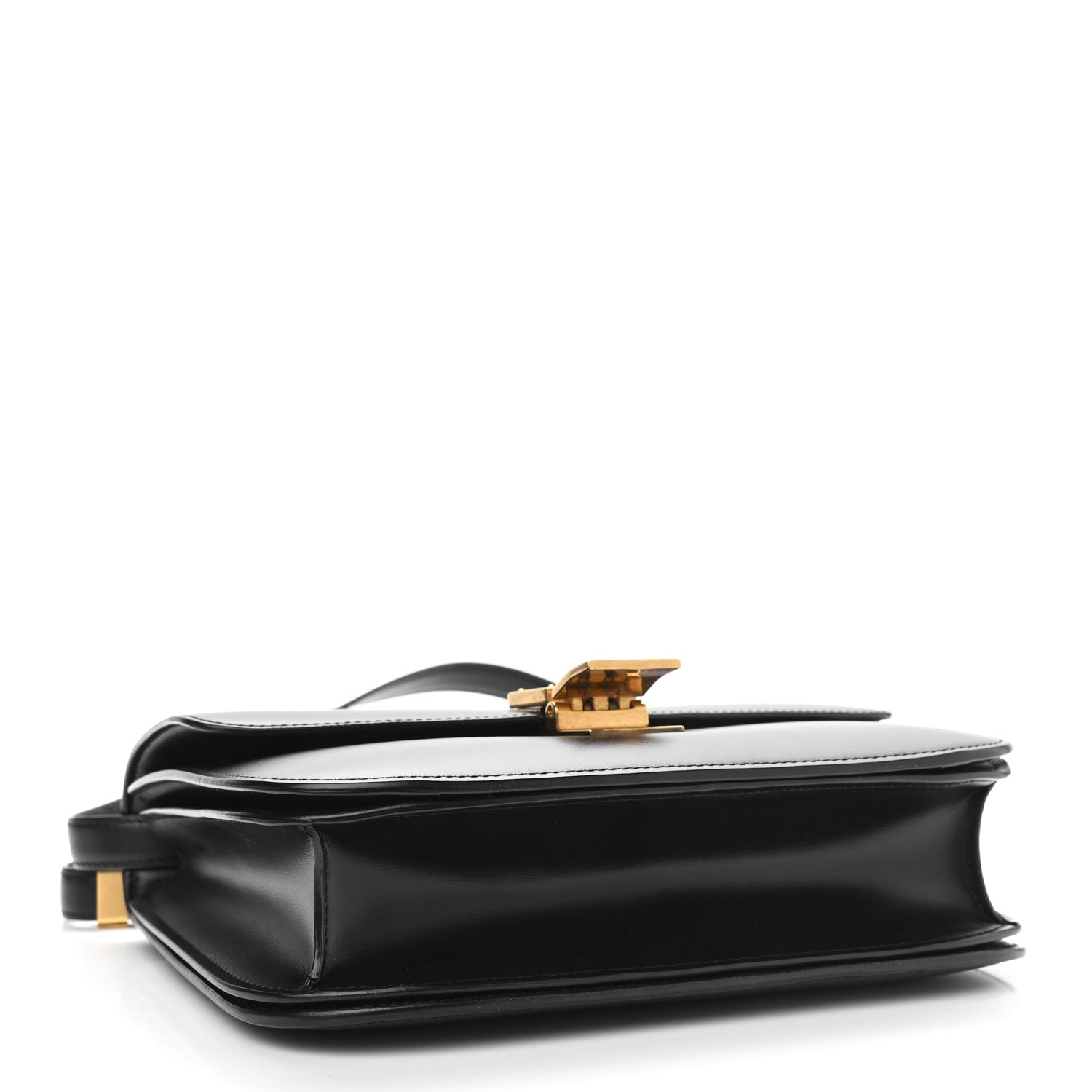 Celine Box Calfskin Medium Classic Box Flap Bag Black 4 of 11