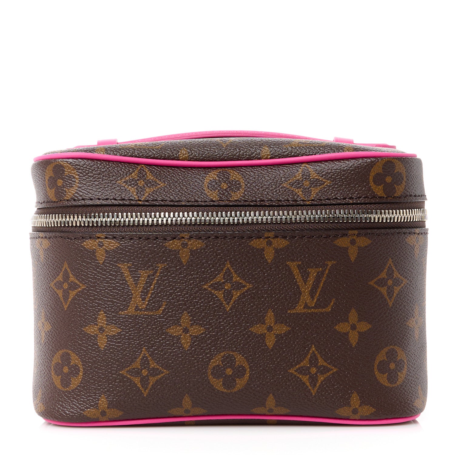 Louis Vuitton Monogram Macassar Nice Mini Fuchsia 1 of 11