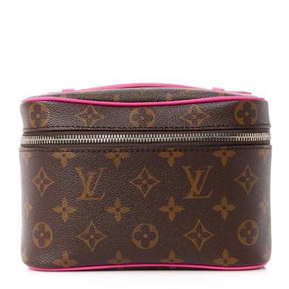 Louis Vuitton Monogram Macassar Nice Mini Fuchsia 1 of 11