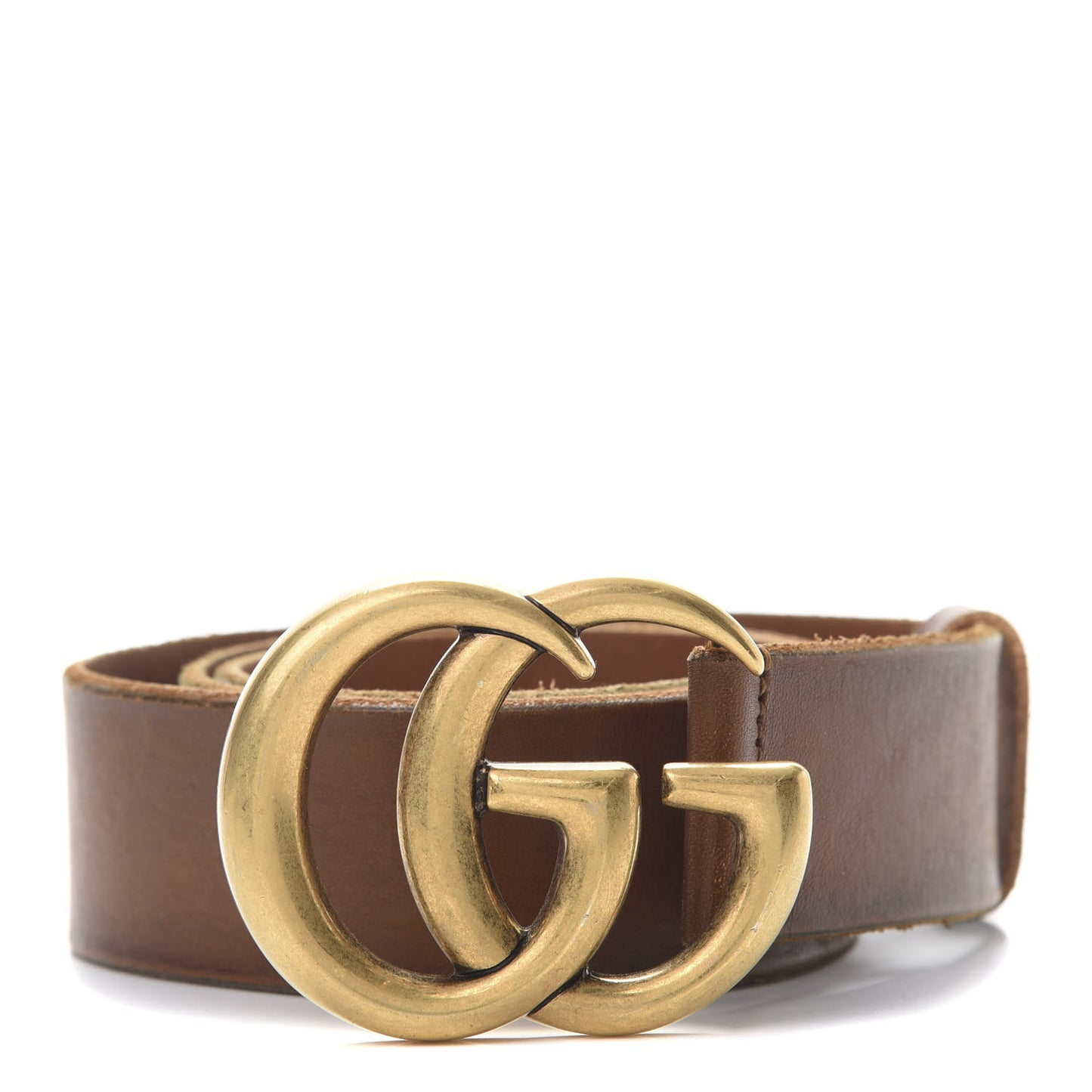 Faded Calfskin Double G 40mm Belt 85 34 Cuir