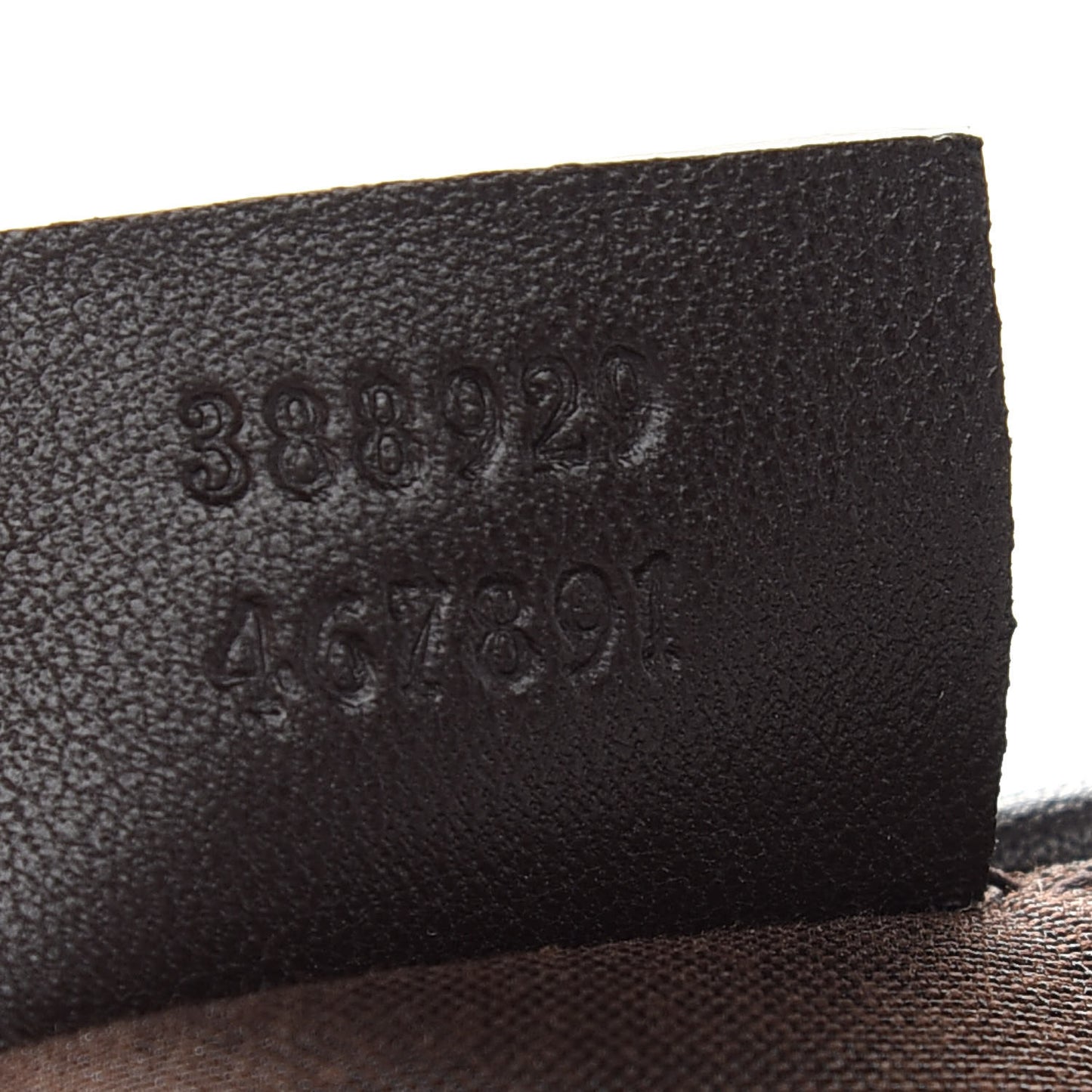 GG Supreme Monogram Medium Joy Tote Dark Brown