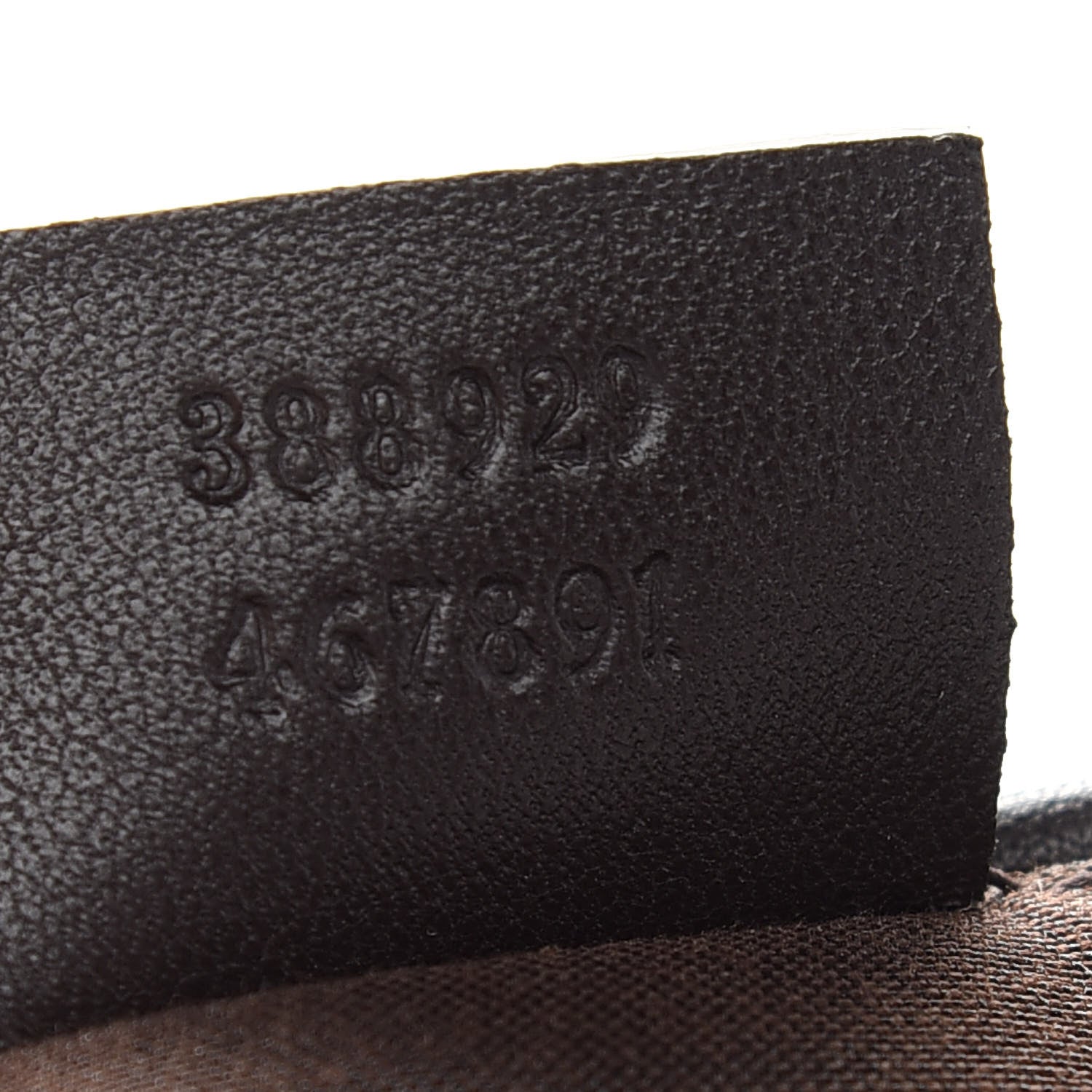 Gucci GG Supreme Monogram Medium Joy Tote Dark Brown 7 of 9