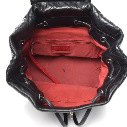 Chanel Glazed Calfskin Quilted Beijing Backpack Black 5 of 10
