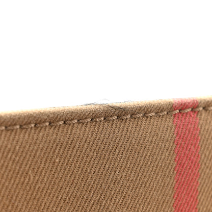 Burberry Derby Calfskin House Check Wallet On Chain Black 16 of 18