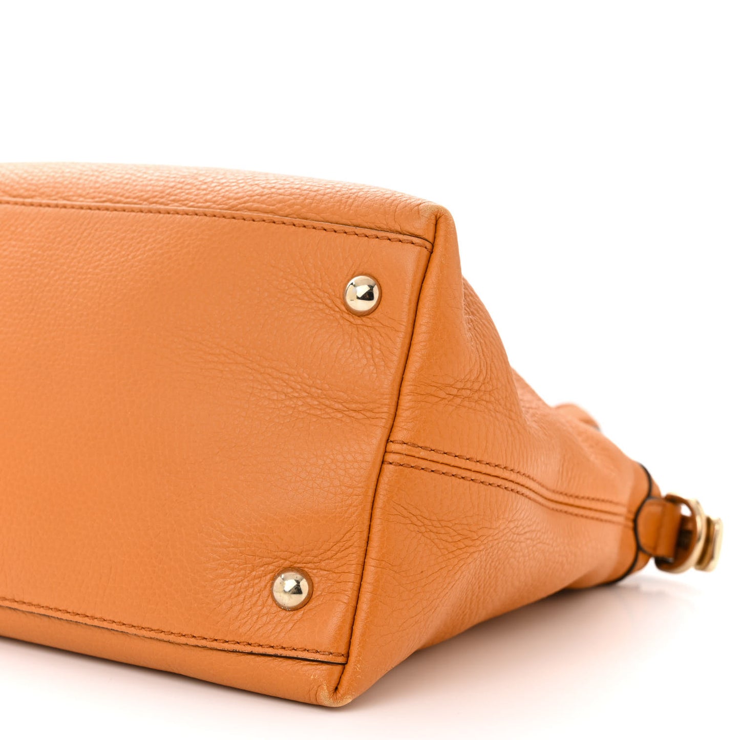 Cellarius Calfskin Small Soho Top Handle Satchel Curcuma