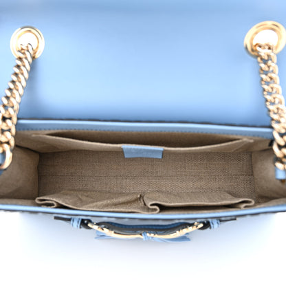 Gucci Microguccissima Medium Emily Chain Shoulder Bag Mineral Blue 5 of 13