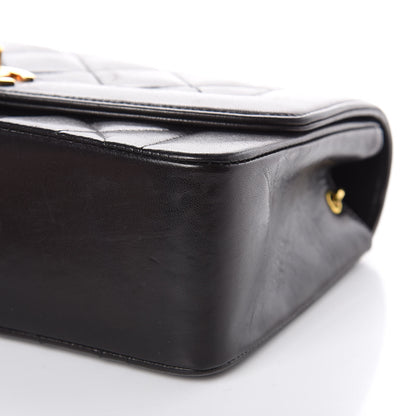 Chanel Lambskin Quilted Small Single Flap Black 9 of 12