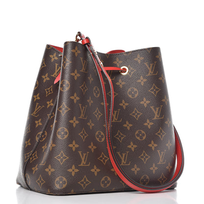 Louis Vuitton Monogram Neonoe MM Coquelicot 3 of 10