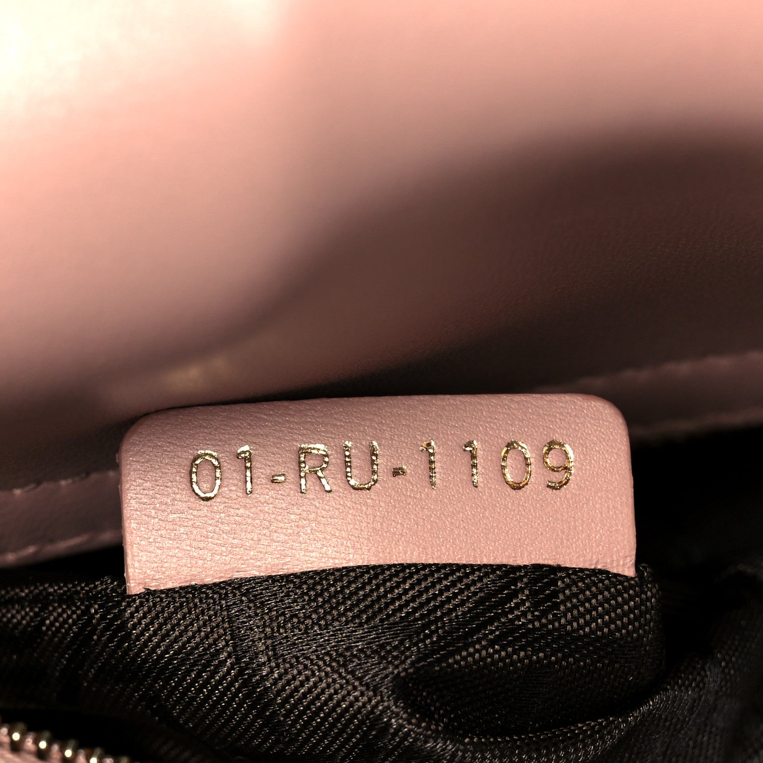 Christian Dior Lambskin Cannage Small My ABCDior Lady Dior Fard 7 of 10