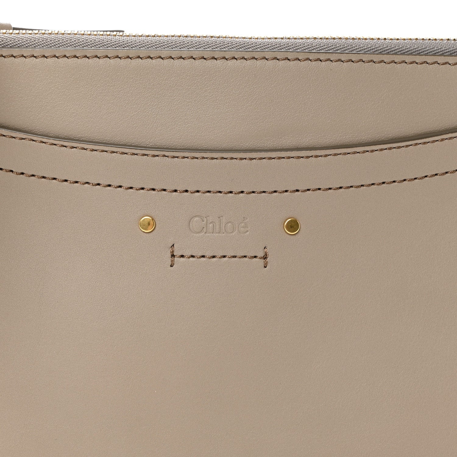 Chloe Calfskin Suede Mini Roy Bag Motty Grey 8 of 10