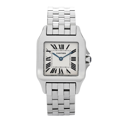 Cartier Stainless Steel 26mm Santos Demoiselle Quartz Watch 1 of 4