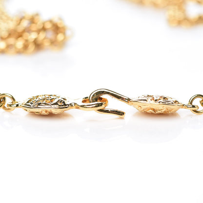 Chanel Metal CC Double Chain Necklace Gold 6 of 6