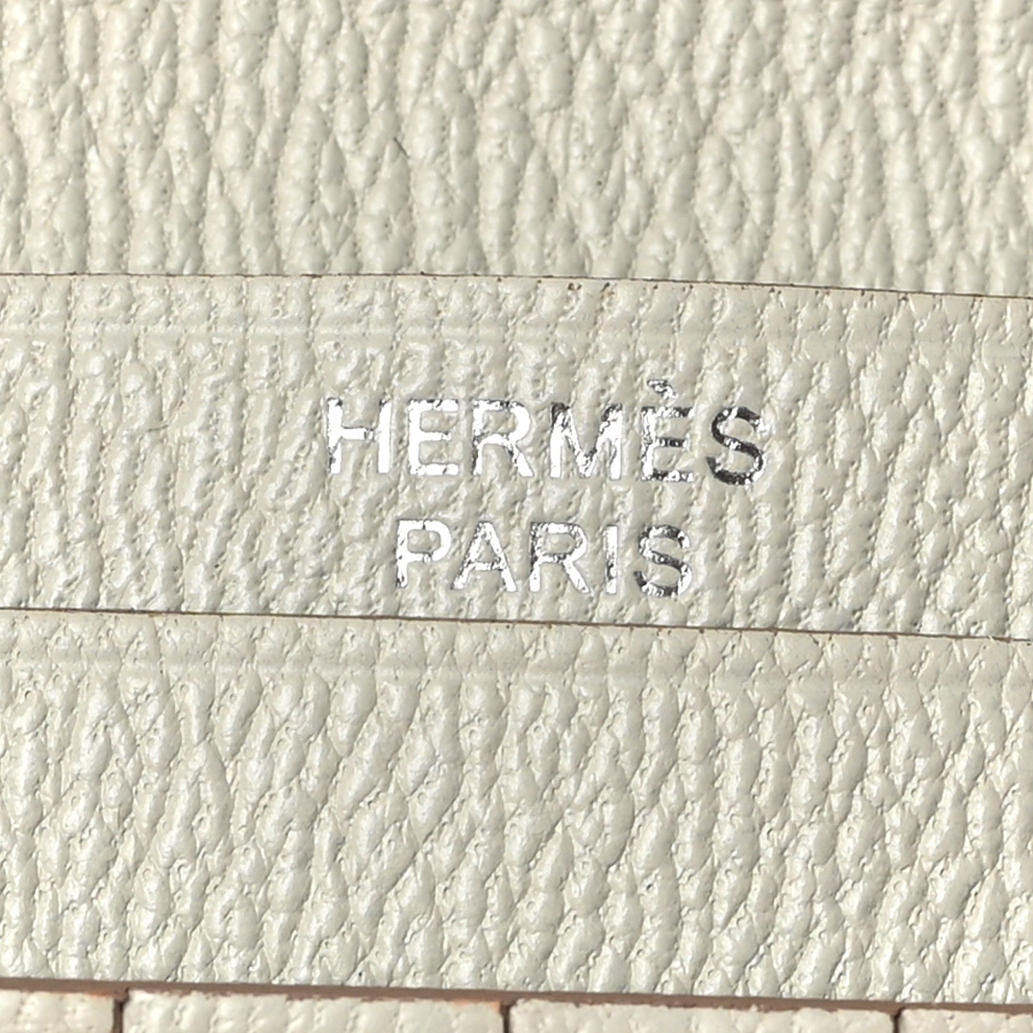 Hermes Matte Alligator Bearn Compact Wallet Beton 6 of 6