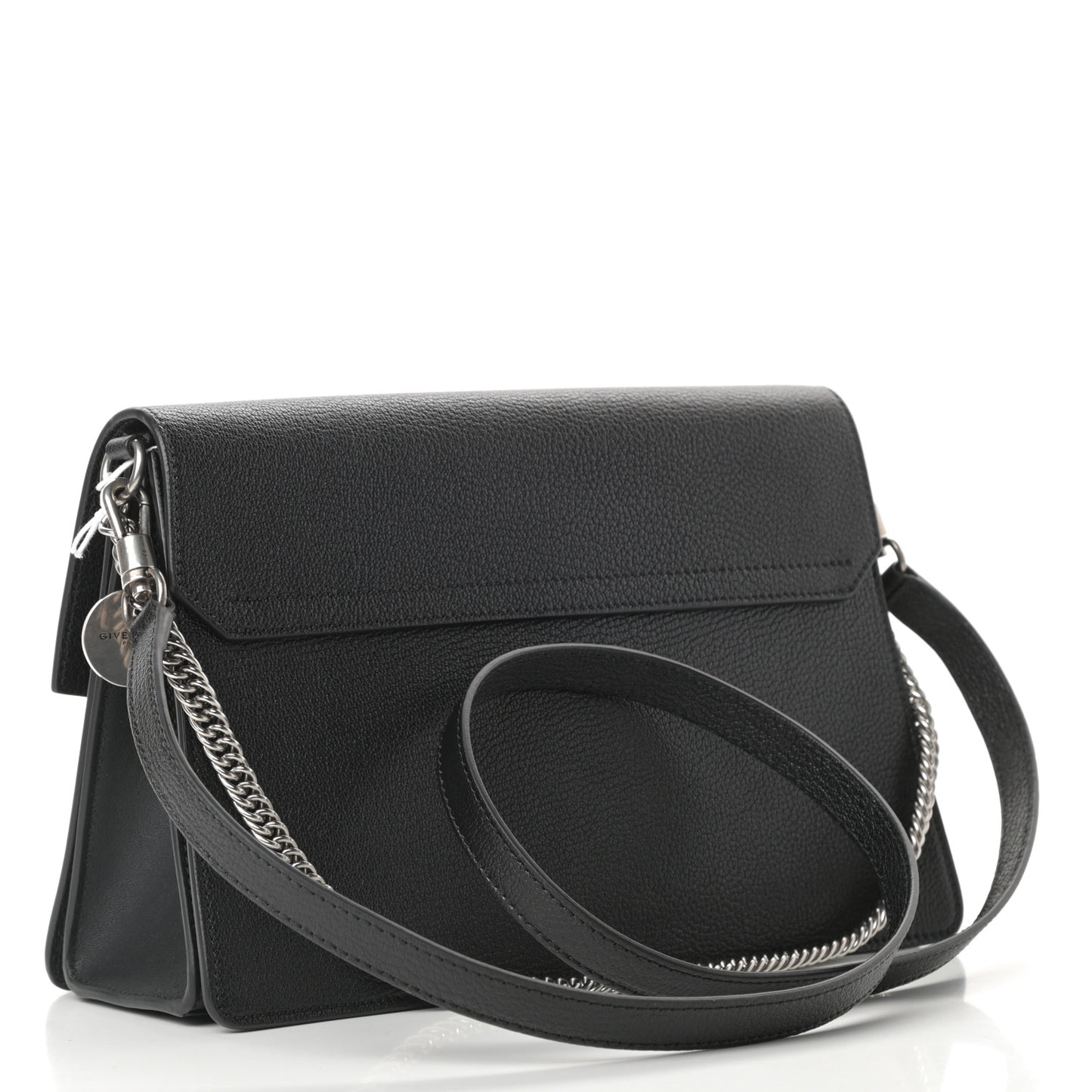 Sugar Goatskin Medium GV3 Shoulder Bag Black