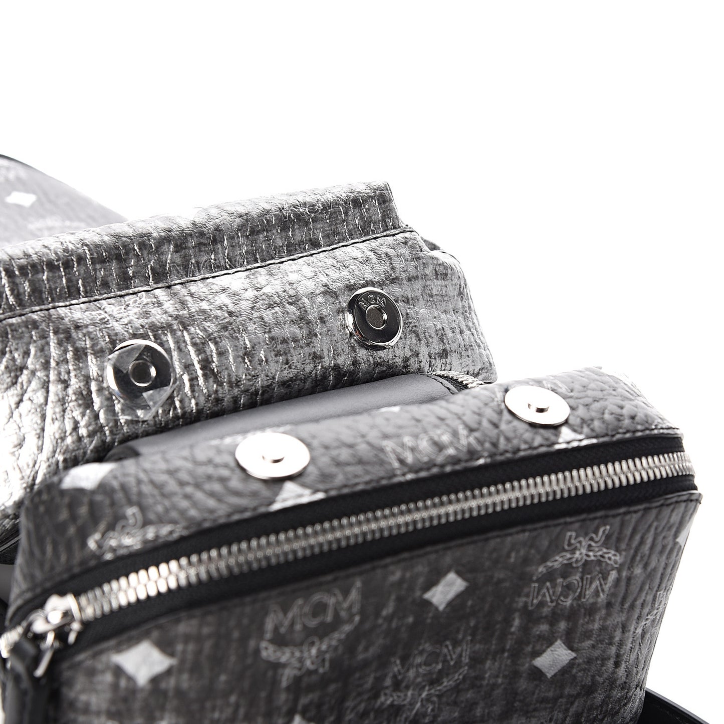 Gradation Visetos Trey 4-in-1 Sling Backpack Silver