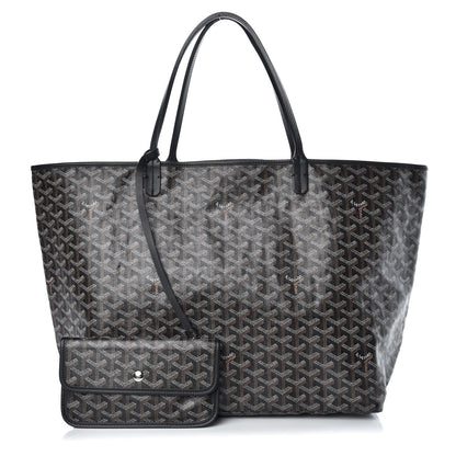 Goyard Goyardine Saint Louis GM Black 1 of 8