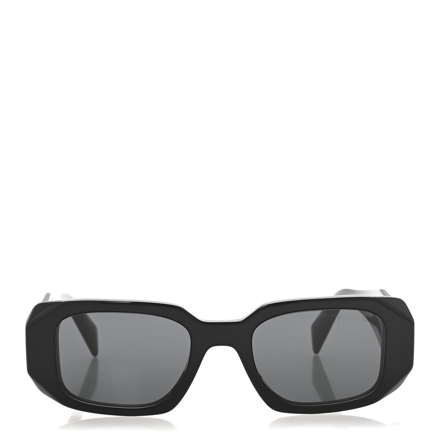 Prada Acetate Symbole Sunglasses SPR 17W Black 2 of 8