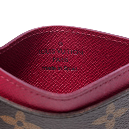 Louis Vuitton Monogram Card Holder Fuchsia 4 of 4