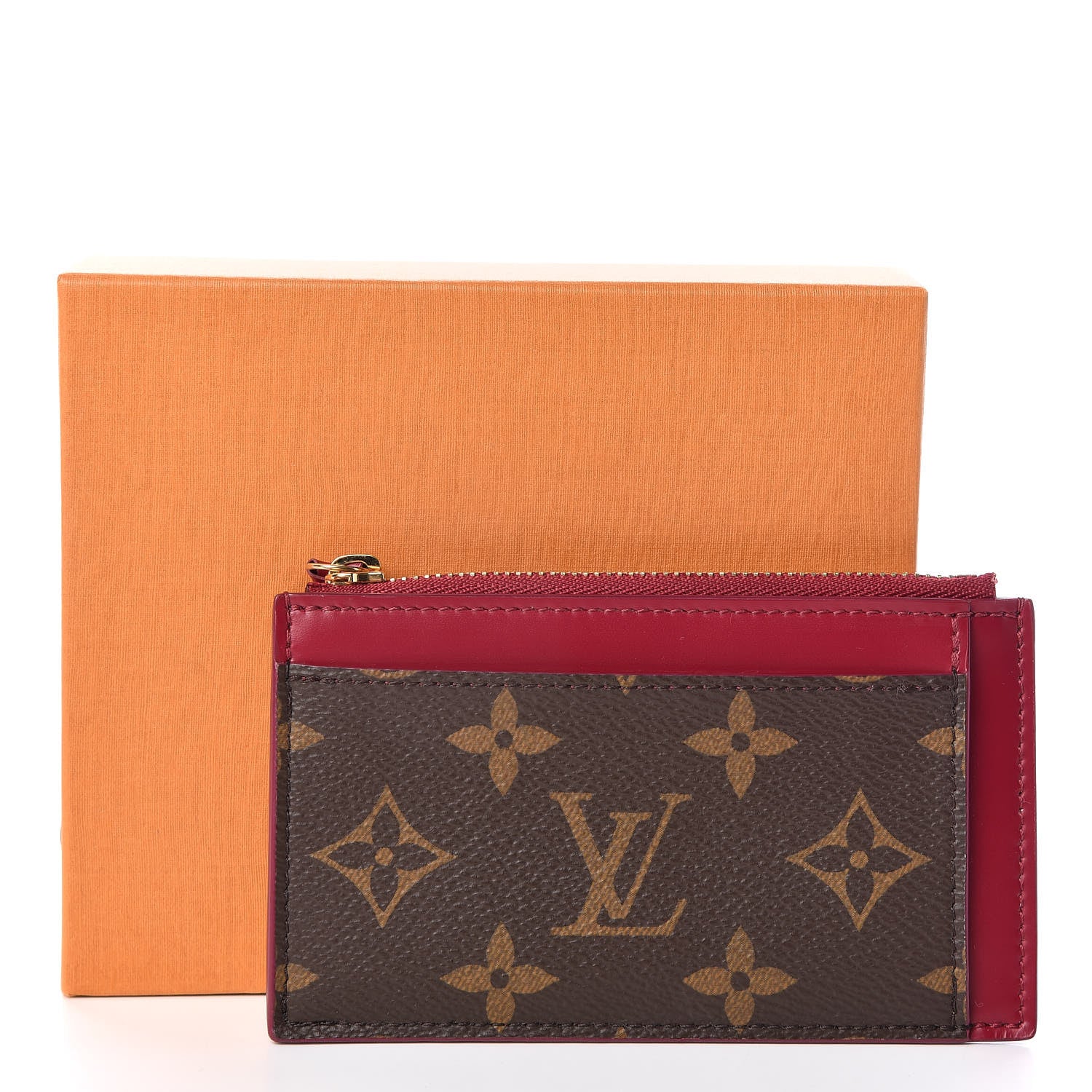 Louis Vuitton Monogram Zipped Card Holder Fuchsia 7 of 7