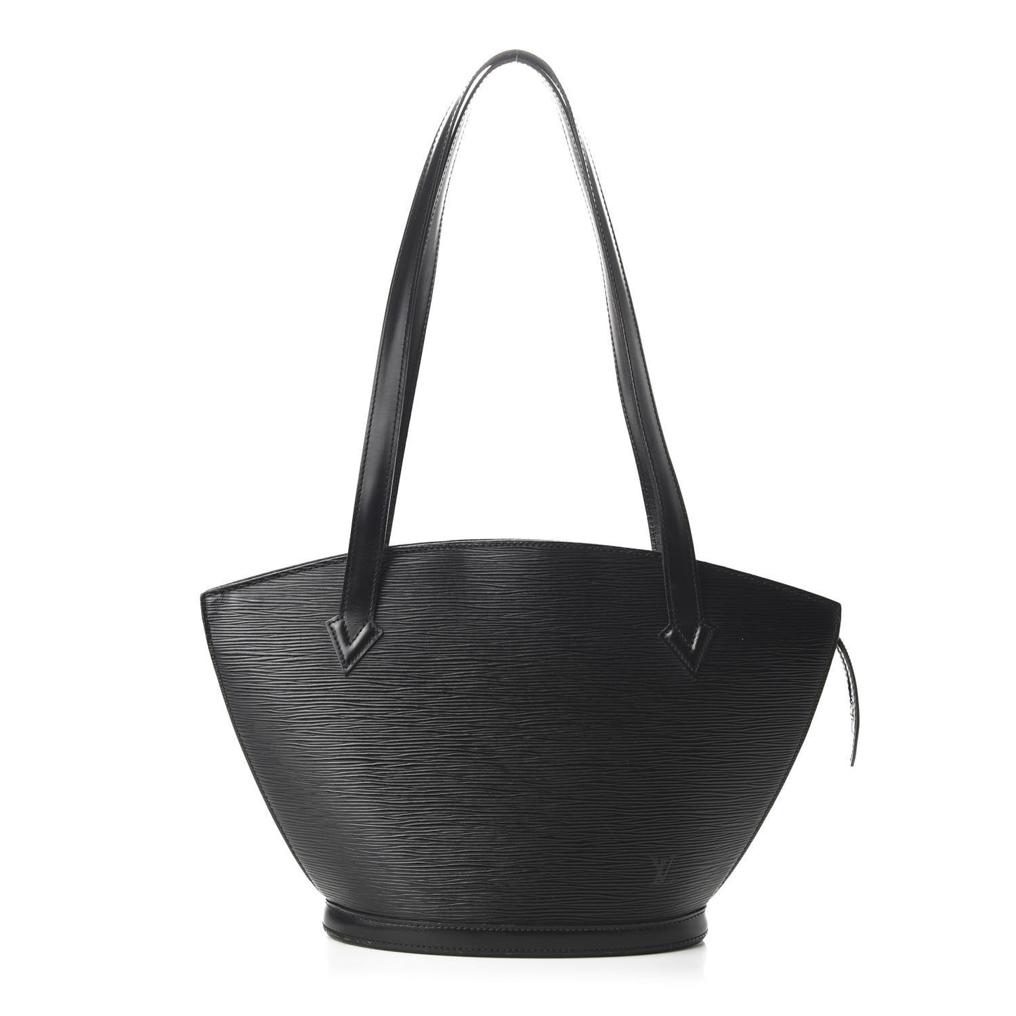 Epi Saint Jacques PM Long Straps Black