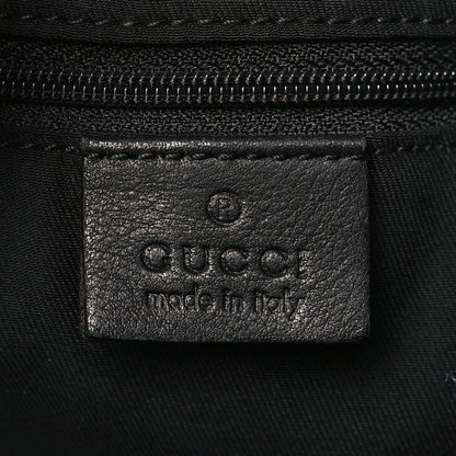 Gucci Monogram Large D Gold Hobo Black 6 of 13