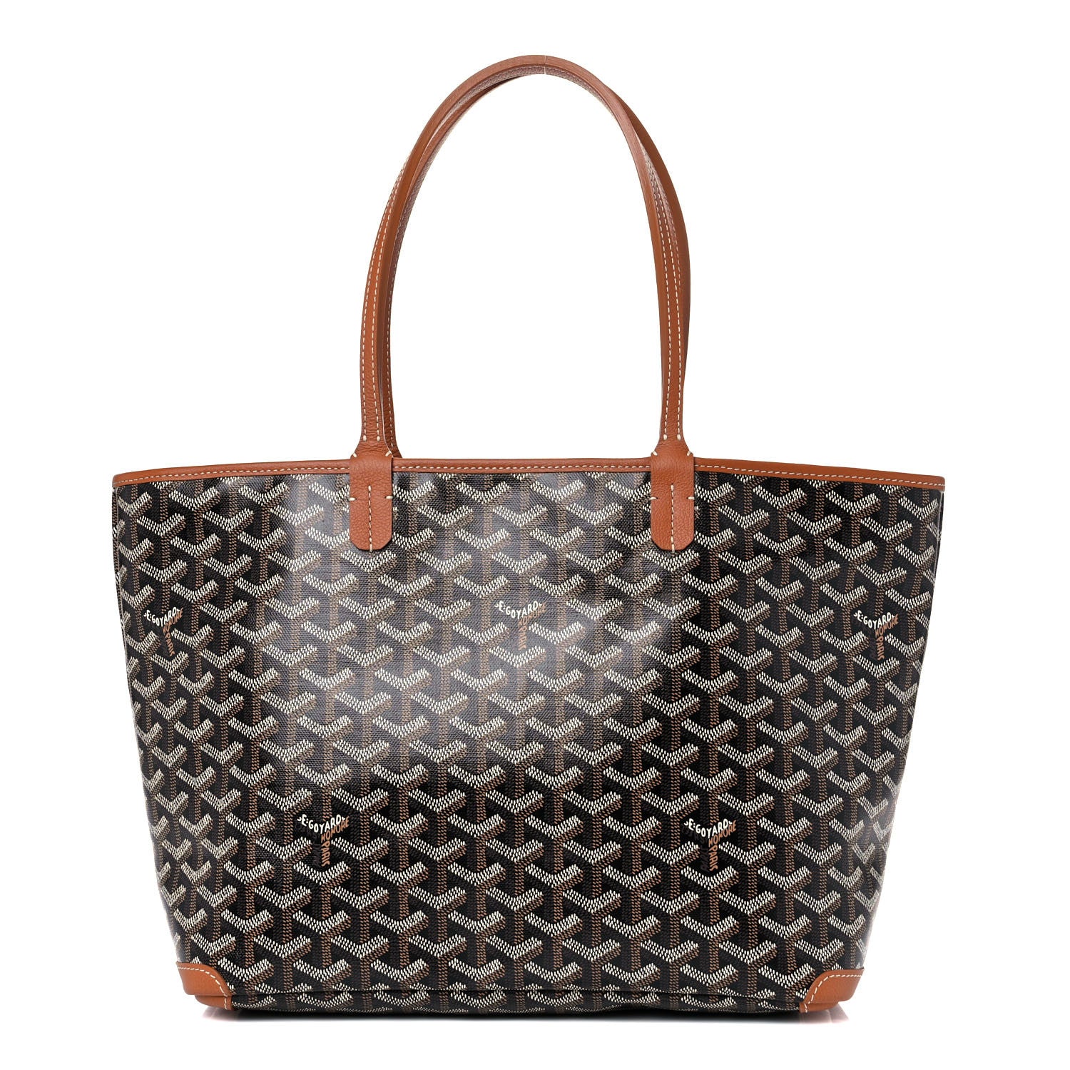 Goyard Goyardine Artois PM Black Gold 1 of 9