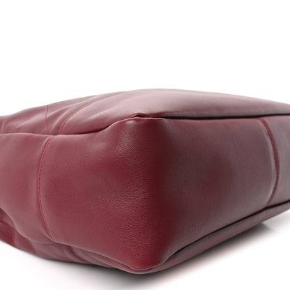 Saint Laurent Lambskin Medium Jamie Shopping Tote Bordeaux 10 of 11
