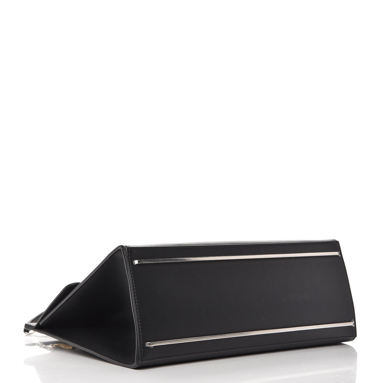 Balenciaga Smooth Calfskin Le Dix M Cartable Shoulder Bag Black 5 of 8